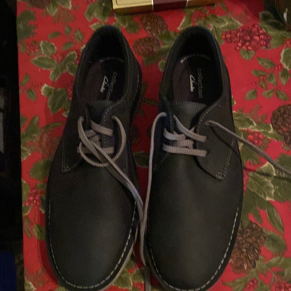 Clarks black men’s shoes
